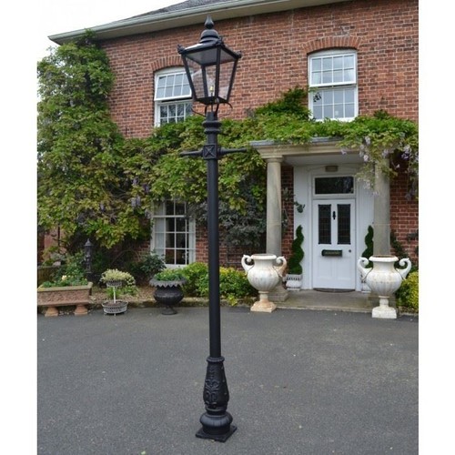 Cast iron victorian - cast, lamp