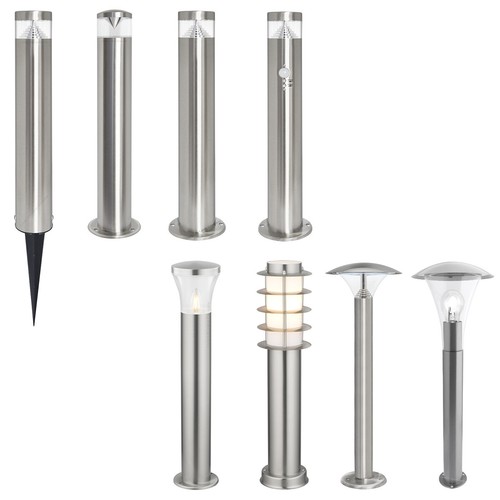 Modern led bollard - led, garden