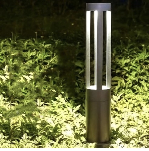 Outdoor led post circular lawn - led,