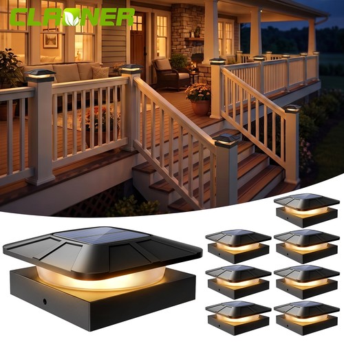 Led solar powered deck - 2-8x,