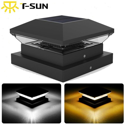 Led solar powered post - led,
