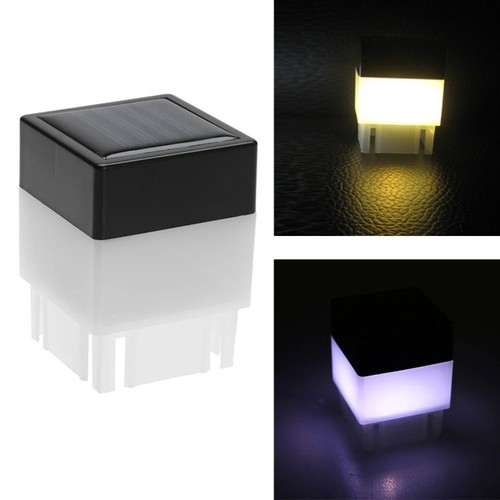 Square led solar - solar, fence