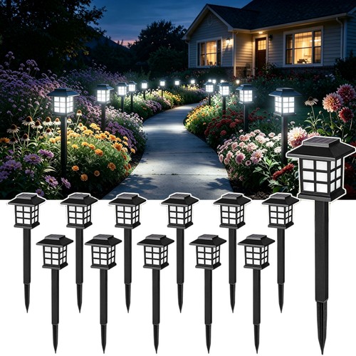 12pcs solar led garden - solar,