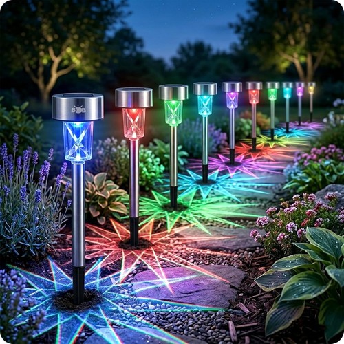 10pack solar stake lights - 10pack,