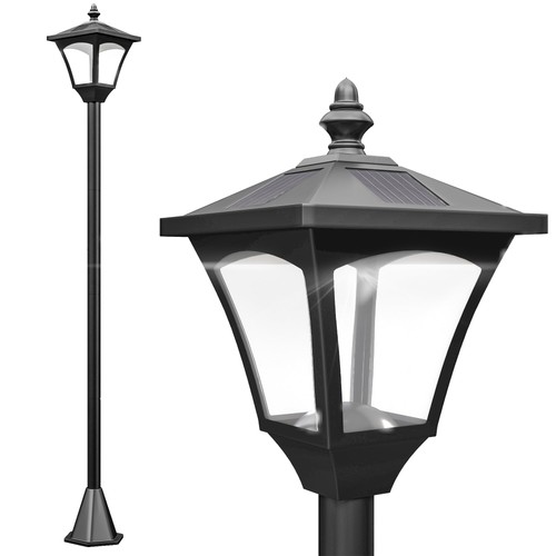 Outdoor garden solar post - outdoor,