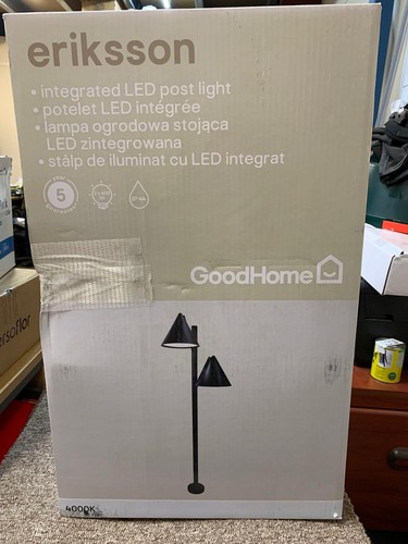 Goodhome black mains powered - goodhome, mains-powered