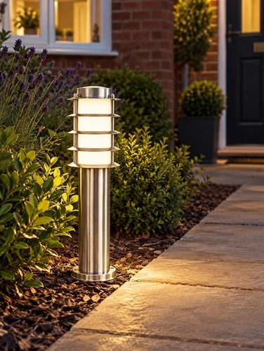 Outdoor garden light bollard - outdoor,