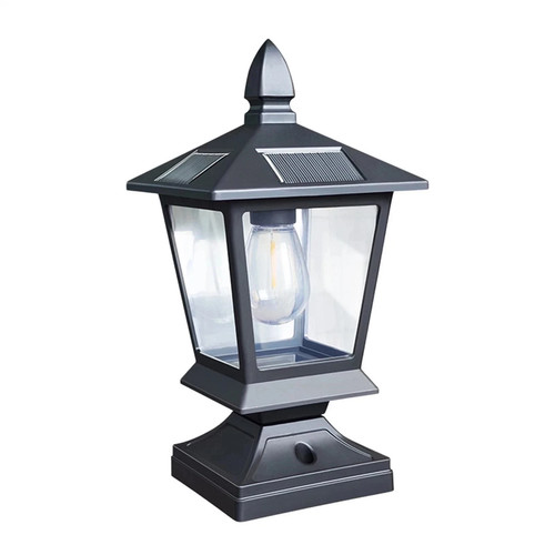 Solar post light - light, outdoor