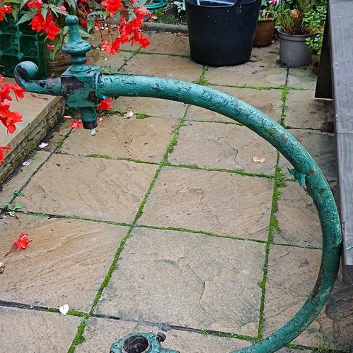 Lamp post arm swan neck - arm,,