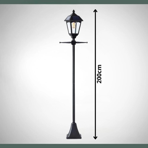 Vintage style solar - solar, powered