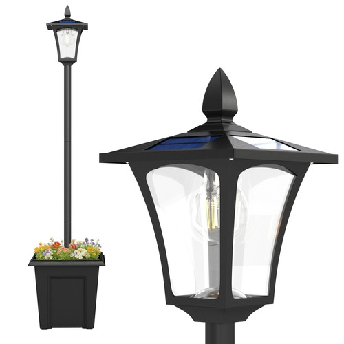Outsunny 160cm garden solar - garden,