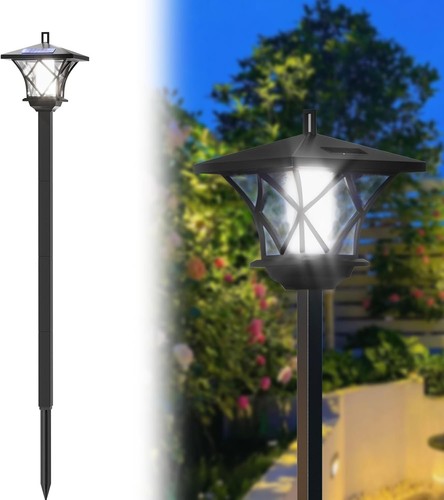 Solar post lights dusk - post,