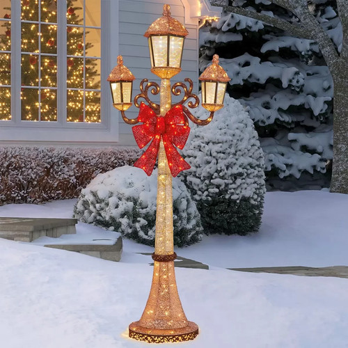 7ft lamp post with - (2.1m),