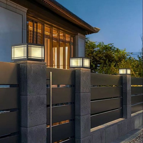 Garden pillar light outdoor - pillar,
